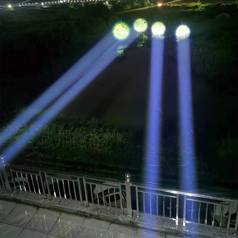 LED-Taschenlampe mit Zoom, USB-C & 5 Modi