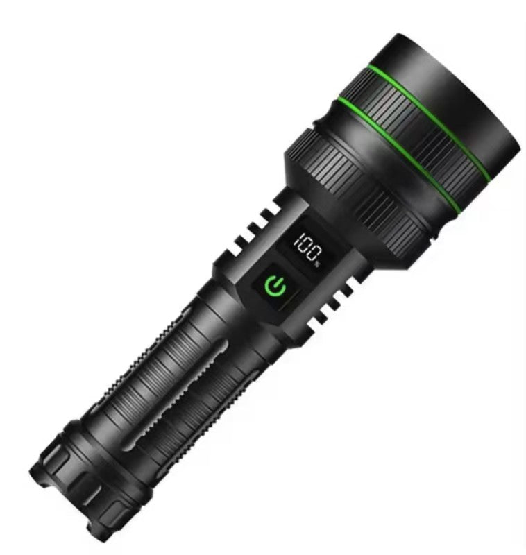 LED-Taschenlampe mit Zoom, USB-C & 5 Modi